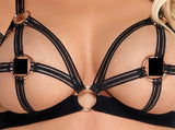 Cottelli lingerie Harness Set - Angel Lingerie UK