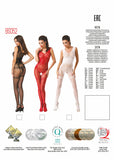 Passion BS052 Bodystocking White - Angel Lingerie UK
