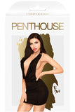 Penthouse Heart Rob Dress Black - Angel Lingerie UK