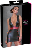 Cottelli Party Black Red Dress - Angel Lingerie UK