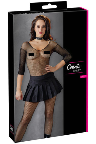 Cottelli Party Pleated Mini Skirt (S) - Angel Lingerie UK