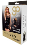 Guilty Pleasure Datex and Lace Dress (L) - Angel Lingerie UK