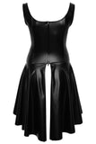 Noir Handmade Plus Size Powerwetlook Dress - Angel Lingerie UK