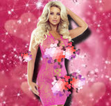 Provocative Pink Dress PR1536 - Angel Lingerie UK