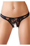 Cottelli Collection Open Crotch String - Angel Lingerie UK