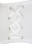 Cottelli Lingerie White Suspender Set - Angel Lingerie UK