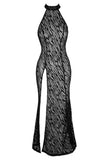 Noir Handmade Powernet Tiger Style Dress - Angel Lingerie UK