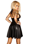Noir Handmade Wetlook Dress with Powernet - Angel Lingerie UK