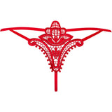 Obsessive Luiza Thong Red - Angel Lingerie UK