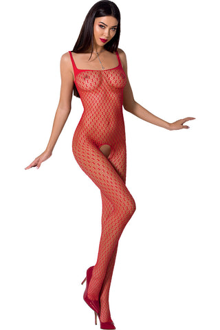 Passion Bodystocking BS071 Red - Angel Lingerie UK
