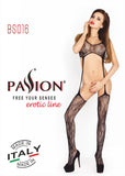 Passion BS016 Bodystocking White - Angel Lingerie UK