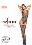 Passion BS034 Bodystocking White - Angel Lingerie UK