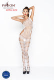 Passion BS041 Bodystocking White - Angel Lingerie UK
