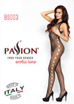 Passion BS003 Bodystocking White - Angel Lingerie UK