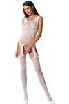 Passion Bodystocking BS061 White - Angel Lingerie UK