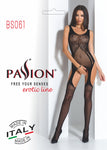 Passion Bodystocking BS061 White - Angel Lingerie UK