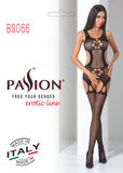 Passion Bodystocking BS066 White - Angel Lingerie UK