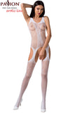 Passion Bodystocking BS072 White - Angel Lingerie UK