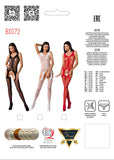 Passion Bodystocking BS072 Red - Angel Lingerie UK