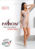 Passion Bodystocking BS073 White - Angel Lingerie UK