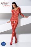 Passion Bodystocking BS077 Red - Angel Lingerie UK