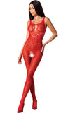 Passion Bodystocking BS078 Red - Angel Lingerie UK