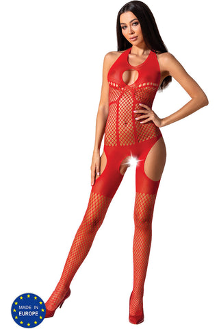 Passion Bodystocking BS079 Red - Angel Lingerie UK