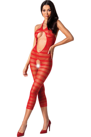 Passion Bodystocking BS081 Red - Angel Lingerie UK