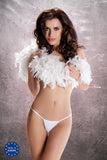 Passion Micro Thong MT012 White - Angel Lingerie UK