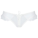 Passion Fatin Thong White - Angel Lingerie UK