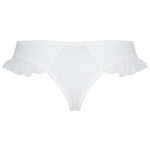 Passion Fatin Thong White - Angel Lingerie UK