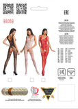 Passion Bodystocking BS069 Red - Angel Lingerie UK