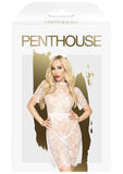 Penthouse Poison Cookie Dress White - Angel Lingerie UK