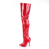 Pleaser SEDUCE 3010 Boots Red - Angel Lingerie UK