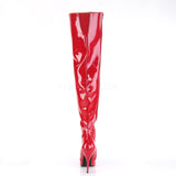 Pleaser SEDUCE 3010 Boots Red - Angel Lingerie UK