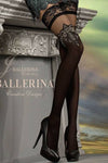 Ballerina 221 Hold Ups Stockings Semi Opaque - Angel Lingerie UK