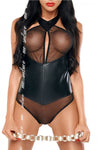 Me Seduce Imane Bodysuit Black - Angel Lingerie UK