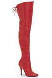 Pleaser LEGEND 8899 Boots Red - Angel Lingerie UK