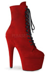 Pleaser Red ADORE 1020FS Boots - Angel Lingerie UK