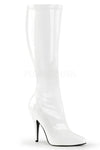 Pleaser SEDUCE-2000 Boots White - Angel Lingerie UK